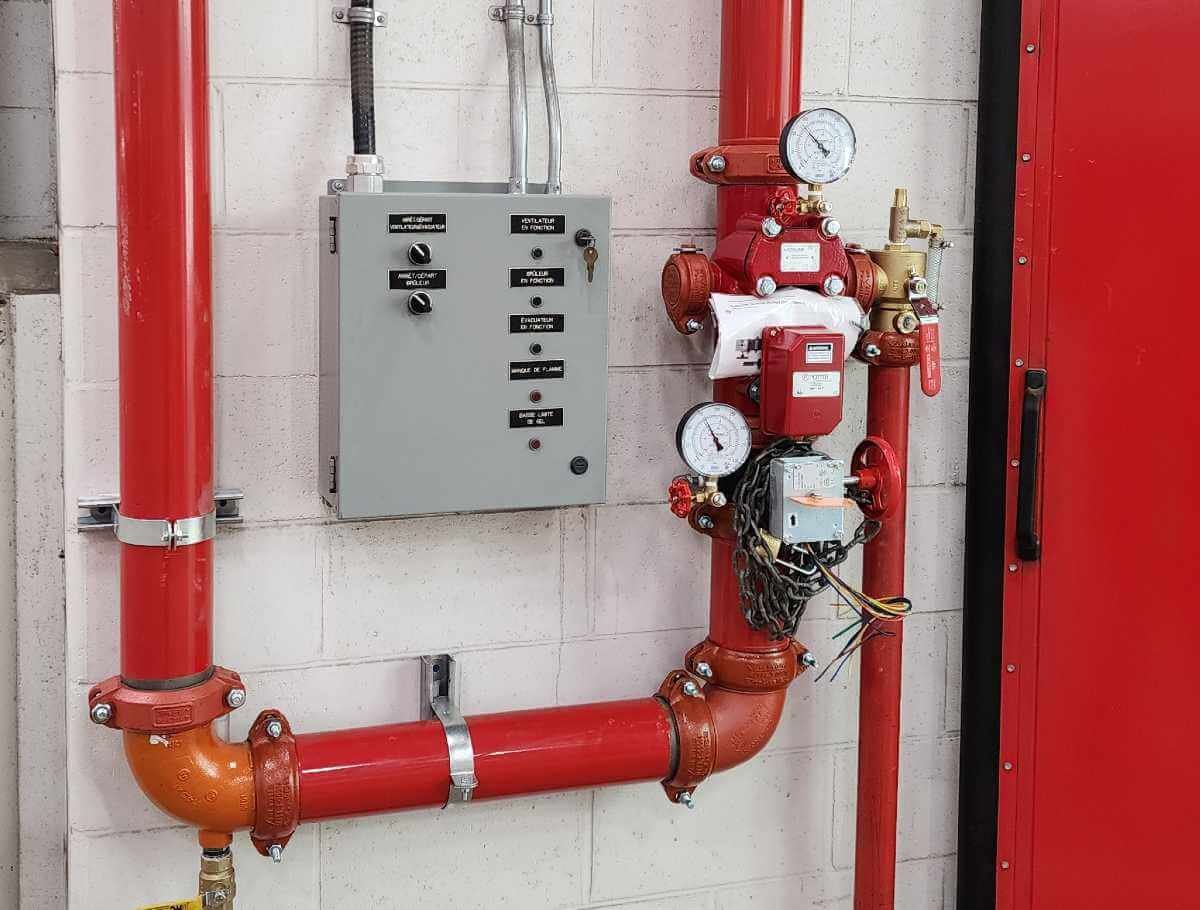 Conception et installation de systèmes incendie